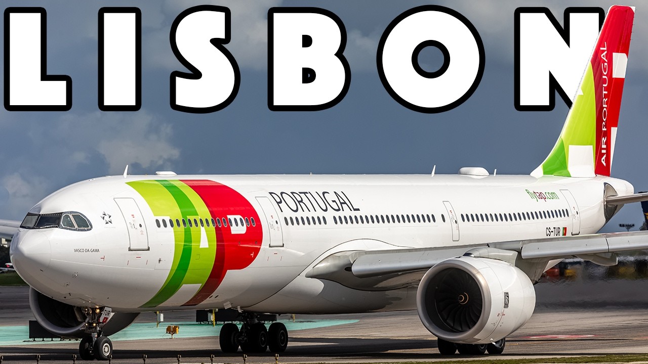 Portugal's BUSIEST Airport: Incredible Lisbon Plane Spotting (LIS/LPPT)