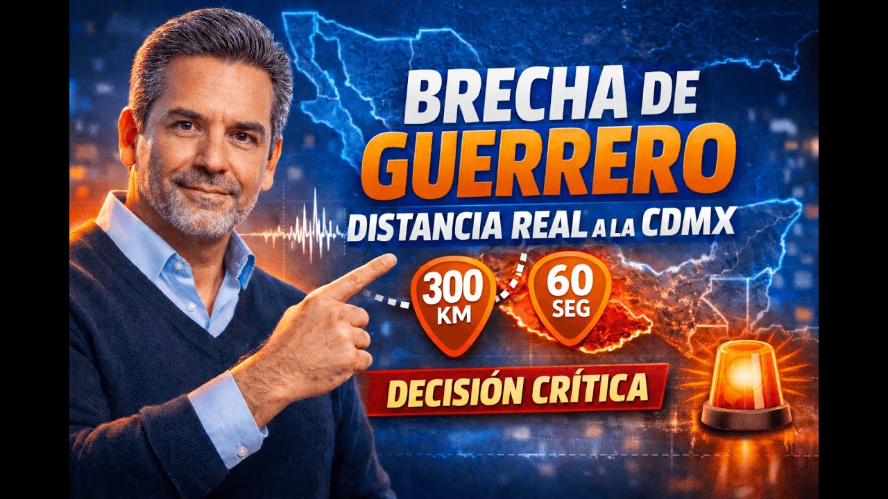 Brecha de Guerrero: fundamentos técnicos detrás de las decisiones de Protección Civil