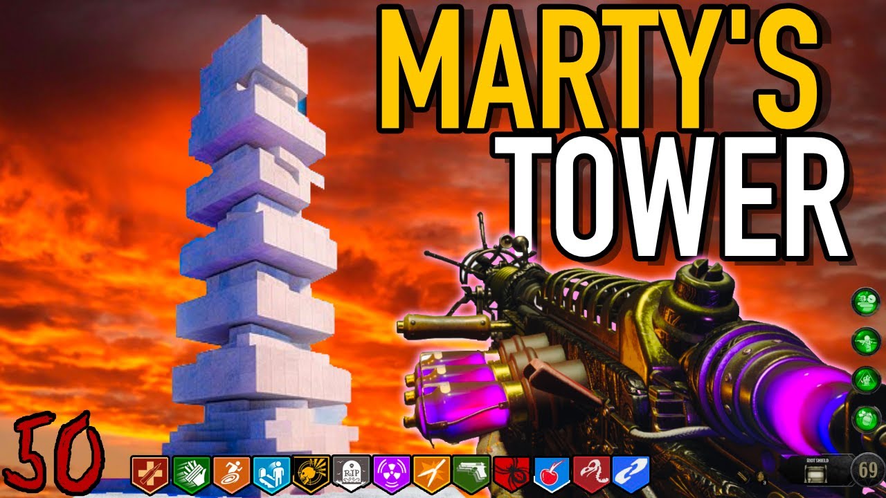 This Zombie Map is TOUGH! | Marty's Tower (Black Ops 3)
