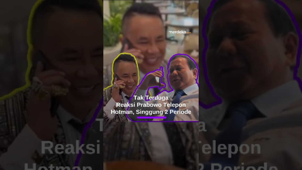Reaksi Prabowo Tak Teduga, Ngakak saat Hotman Singgung 2 Periode Ditelepon