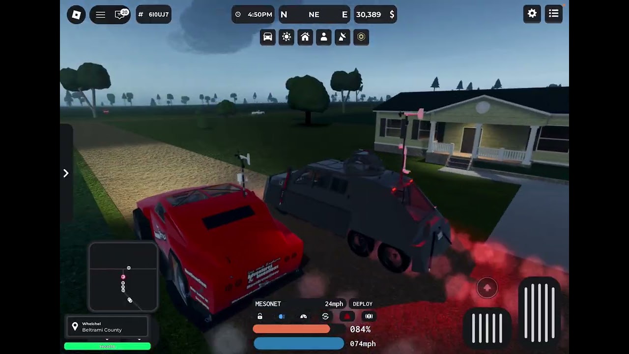 A little tornado that I almost got flung by