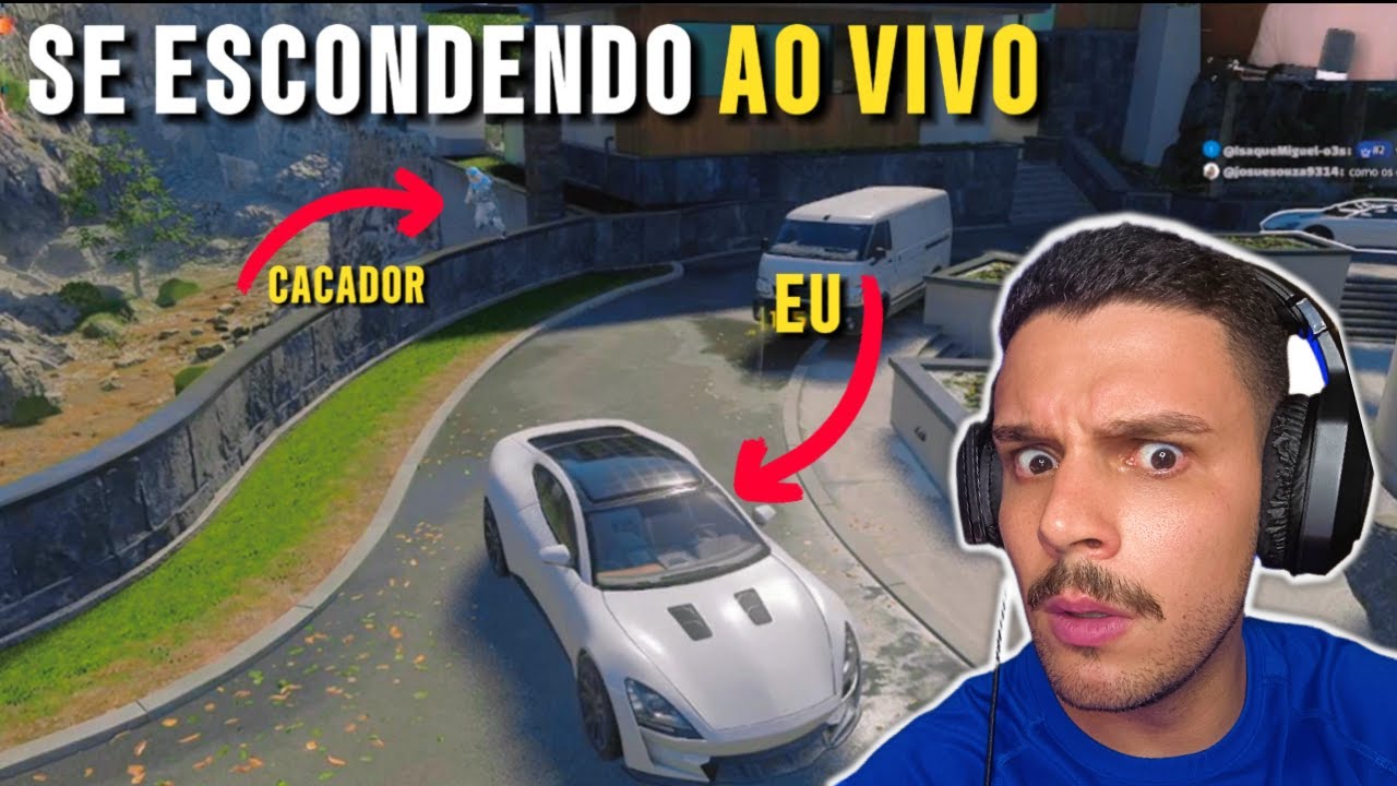SE ESCONDENDO AO VIVO NO (CALL OF DUTY) #prophunt