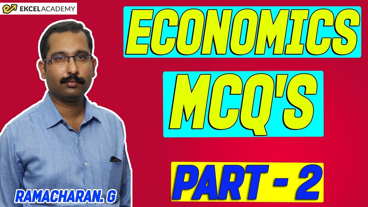 CS Foundation Economics MCQ's : Part - 2