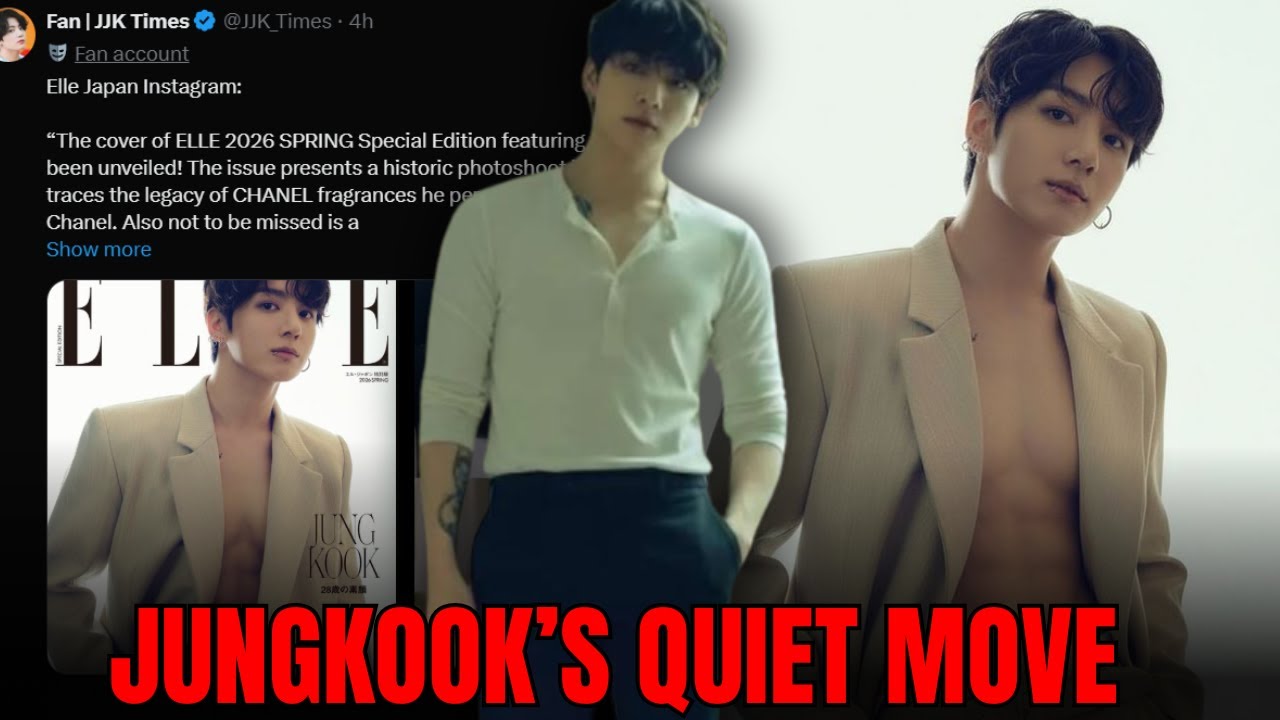 Jungkook Didn’t Say a Word, But This Chanel Moment Made Fans Suspicious—Is There More Than We Know?