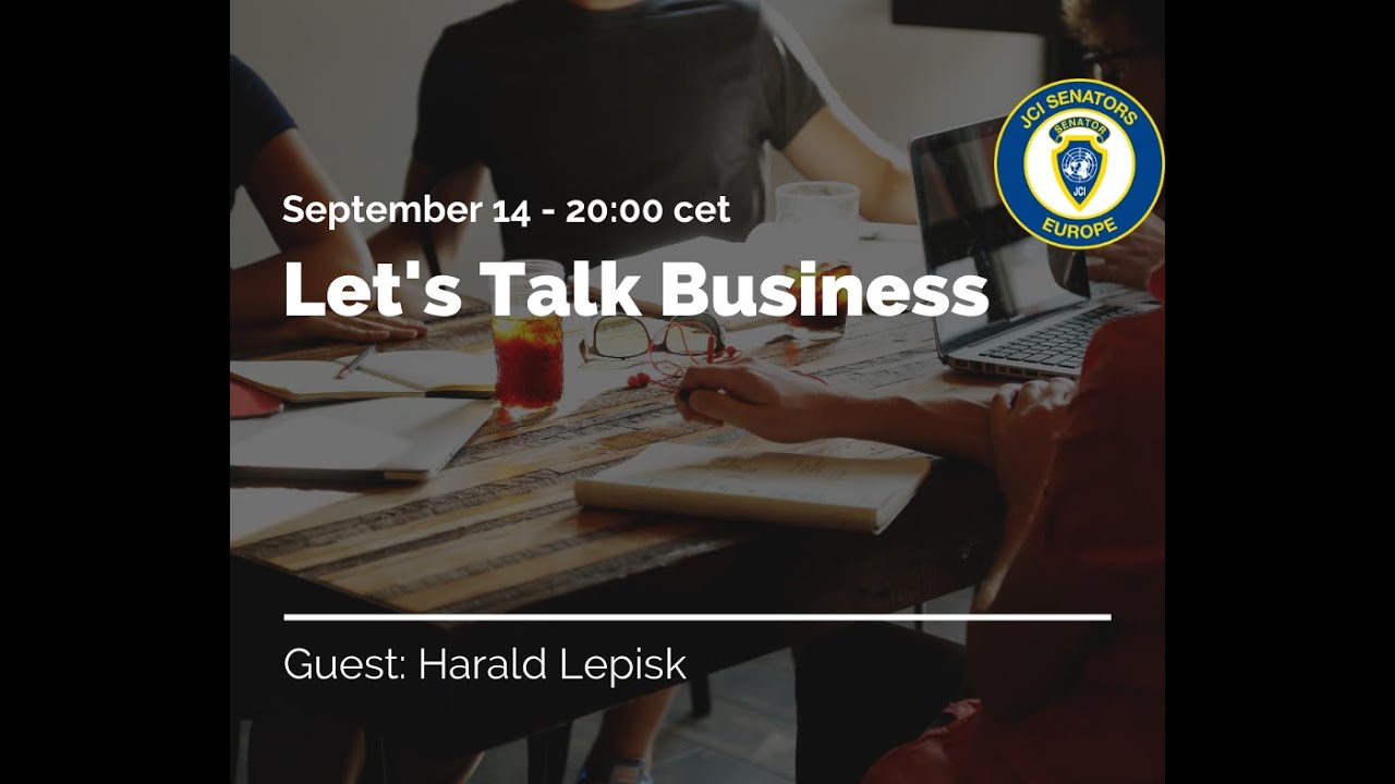 Let's Talk Business with Harald Lepisk