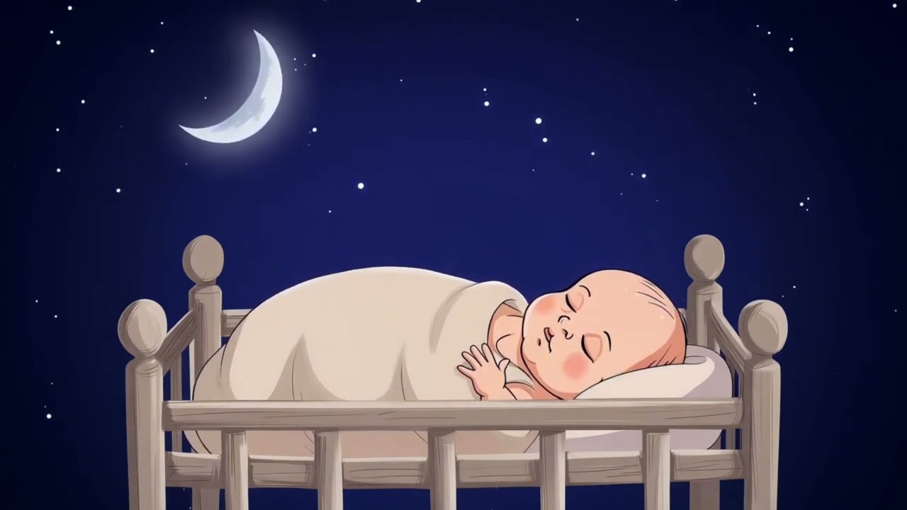 Baby Sleep Music 🌙 Gentle Lullaby for Deep Night Sleep (1 Hour)