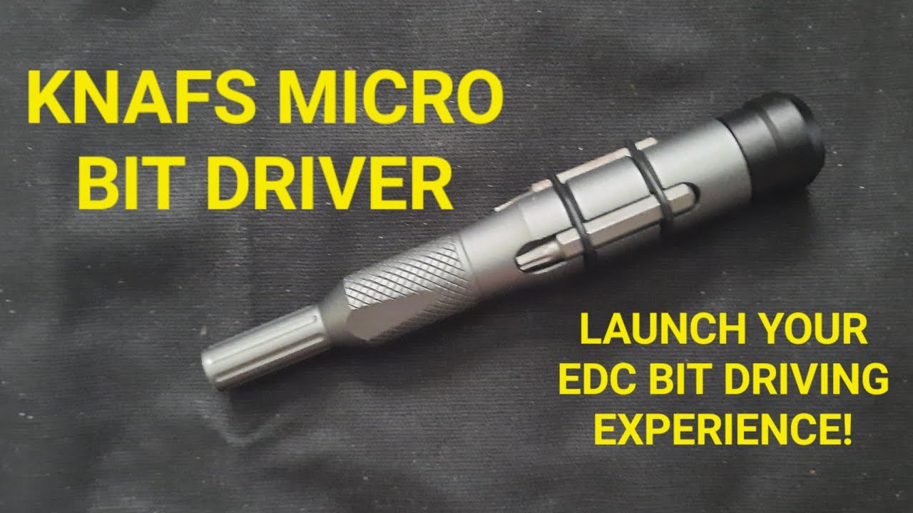 KNAFS BIT DRIVER:  best lil bit driver i have handled! made by 
