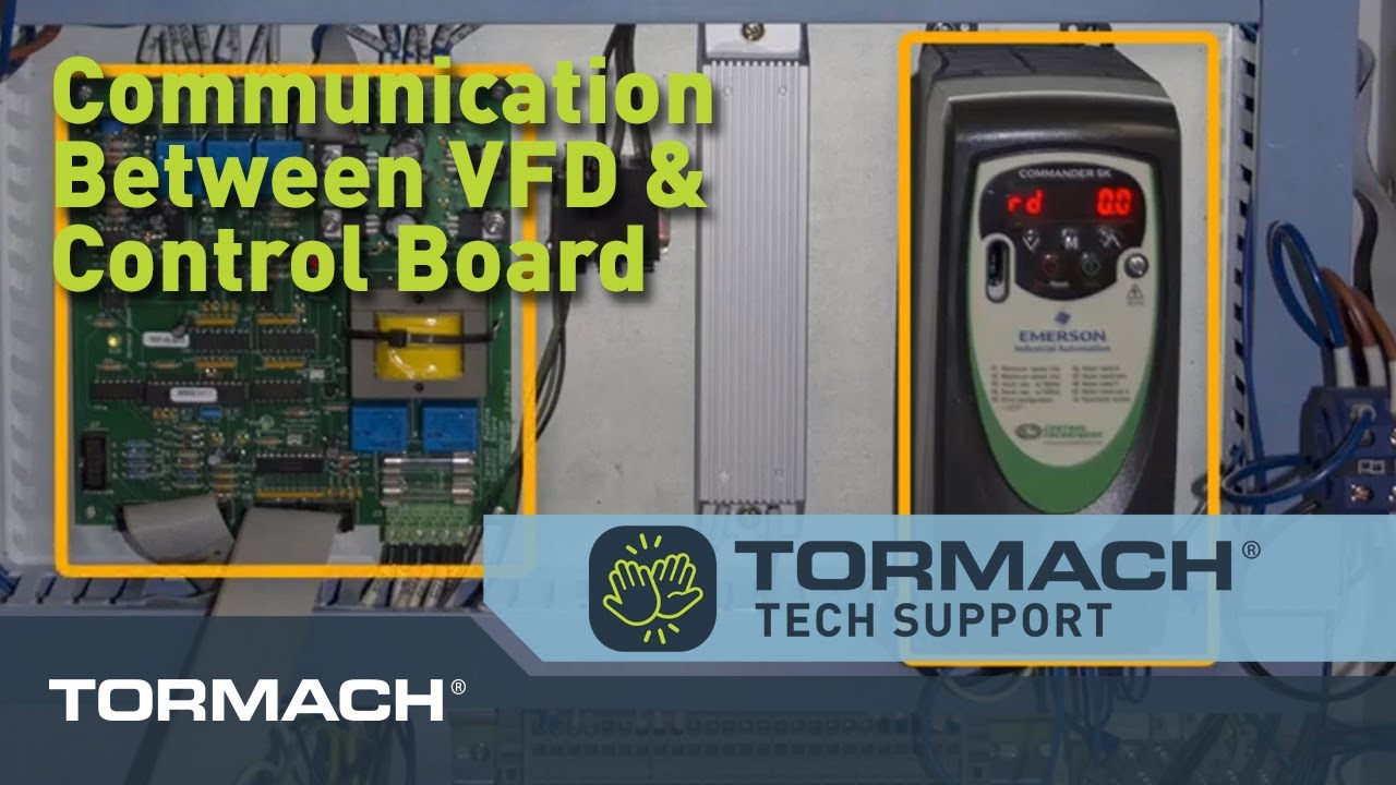 Tormach Technical Support | Communication Between the VFD and Control Board