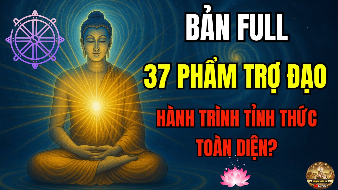37 PHẨM TRỢ ĐẠO – Bản đồ Giác Ngộ Đức Phật để lại cho Nhân Loại? [ FULL ]