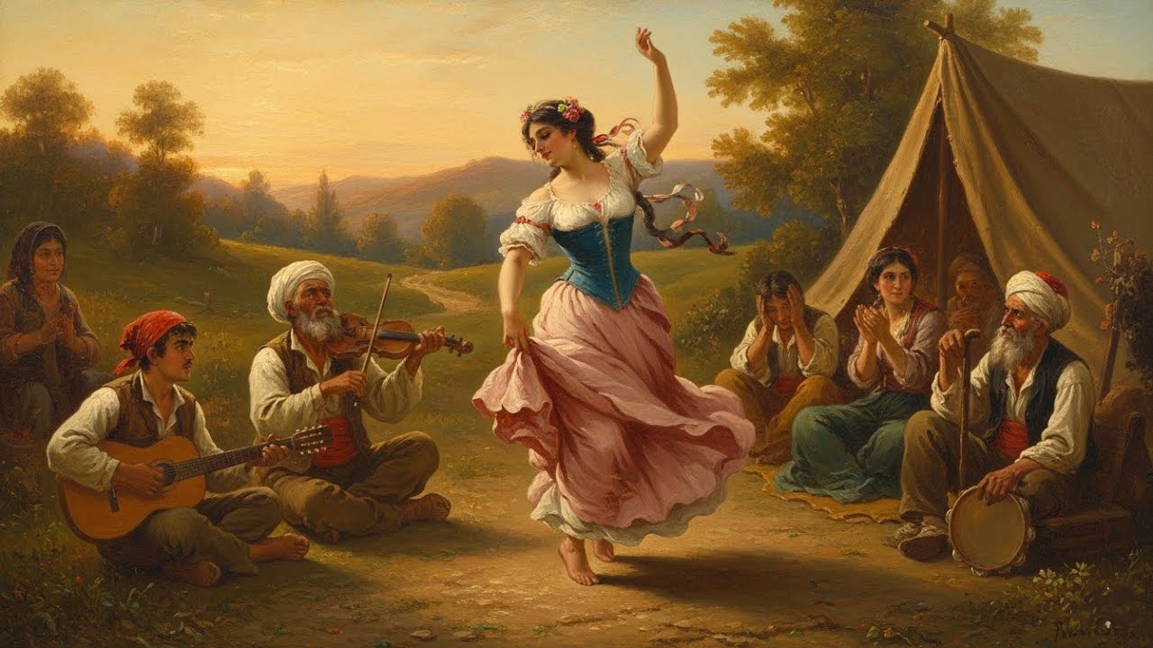 Hungarian Gypsy Instrumental Music - When the Fiddle Calls the Flame