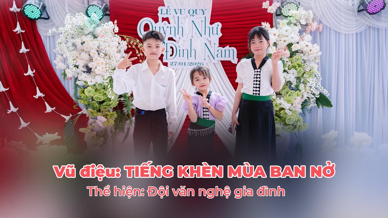 VŨ ĐIỆU TIẾNG KHÈN MÙA BAN NỞ |  QUỲNH NHƯ - ĐÌNH NAM |  BẢN BẰNG THỊNH - CHIỀNG MUNG