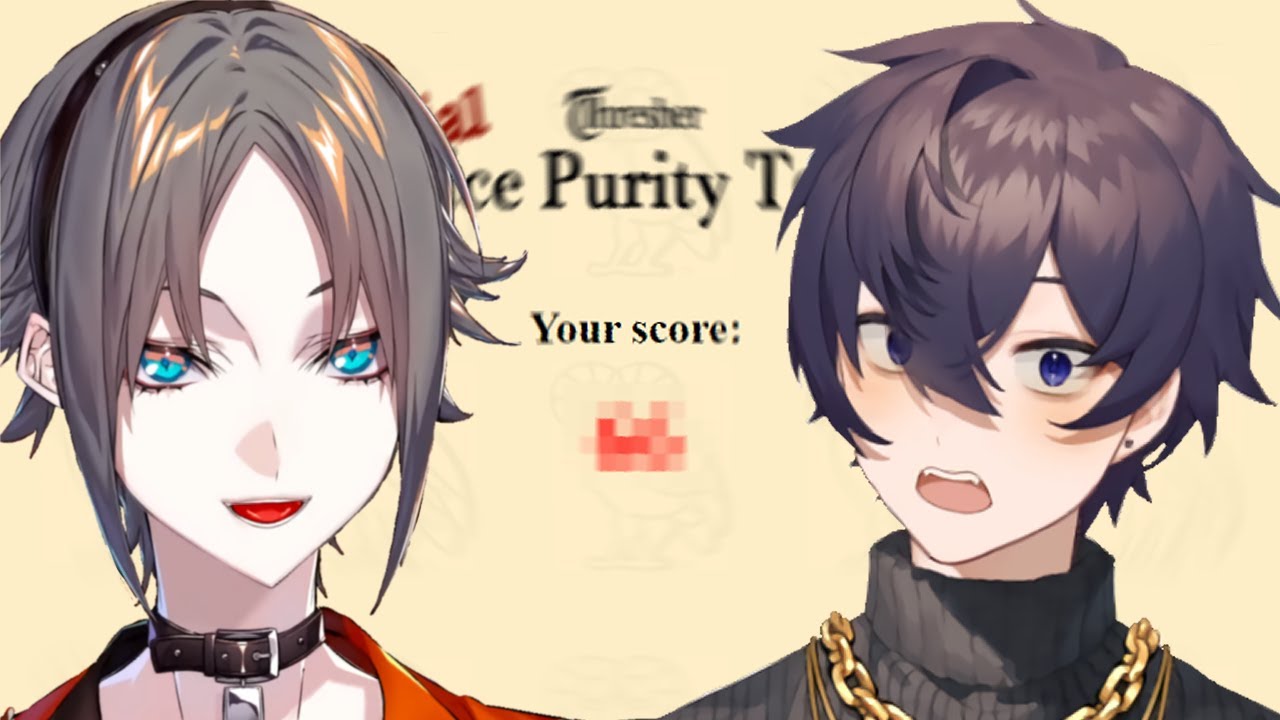 Shoto and Mysta expose their rice purity scores to eachother 【Shxtou/Mysta Rias】