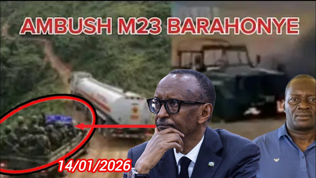 AMBUSHI ITAZINAGIRANA IMIRAMBO YUZUYE IMODOKA 2 ZA RDF/AFC-23 UMUYONGA LUWINJA-KIDODOBO  