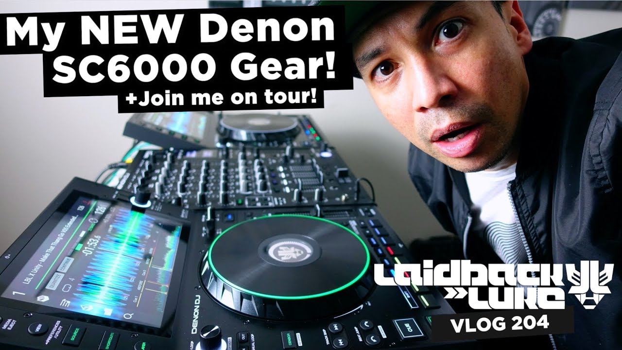 My NEW Denon SC6000 Gear! Join Me On Tour!
