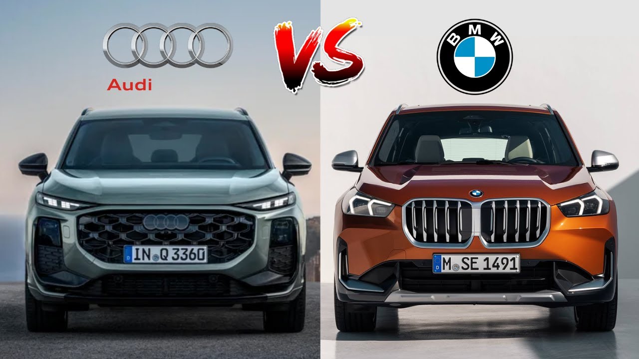 BMW X1 2026 года против Audi Q3 2026 года | Компактный роскошный внедорожник Face-Off