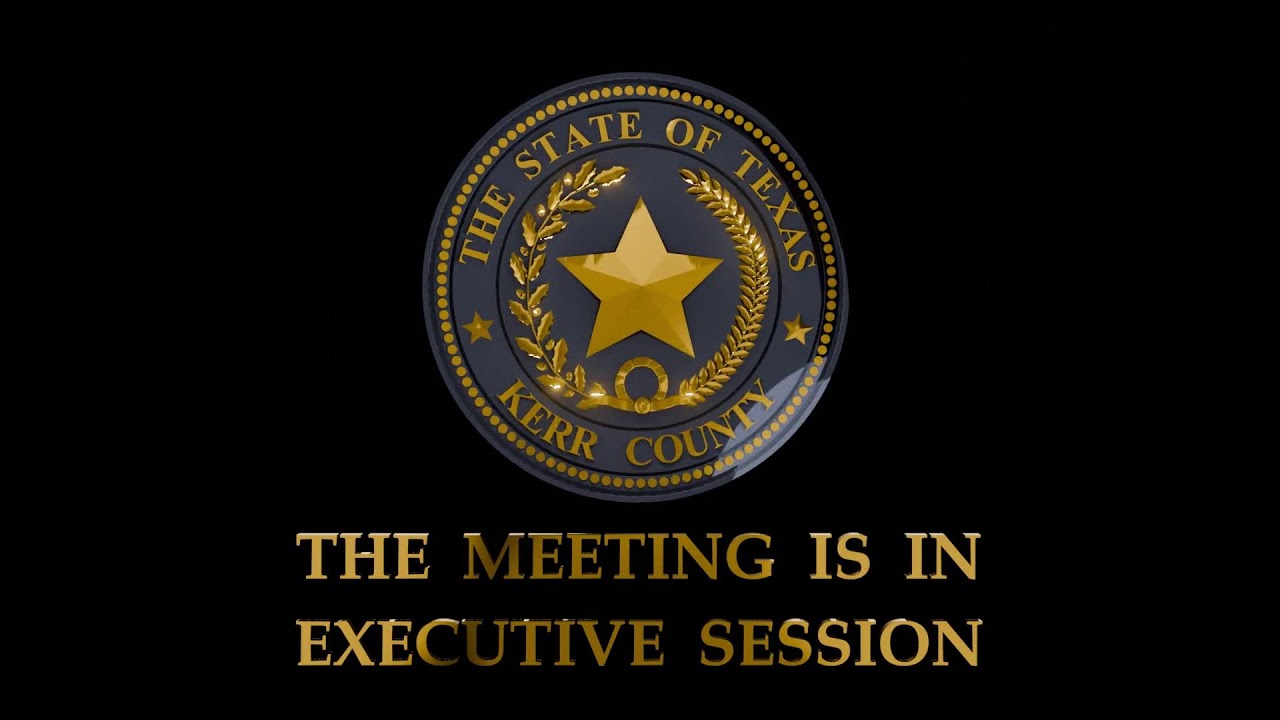 Kerr County Commissioners' Court, December 8, 2025