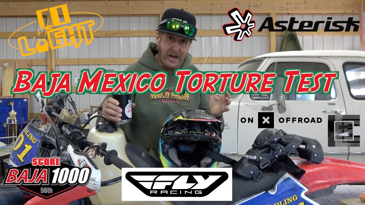 Fly Formula Carbon S Review | Asterisk Carbon Cell Knee Brace Review | Baja 1000 Parts Review