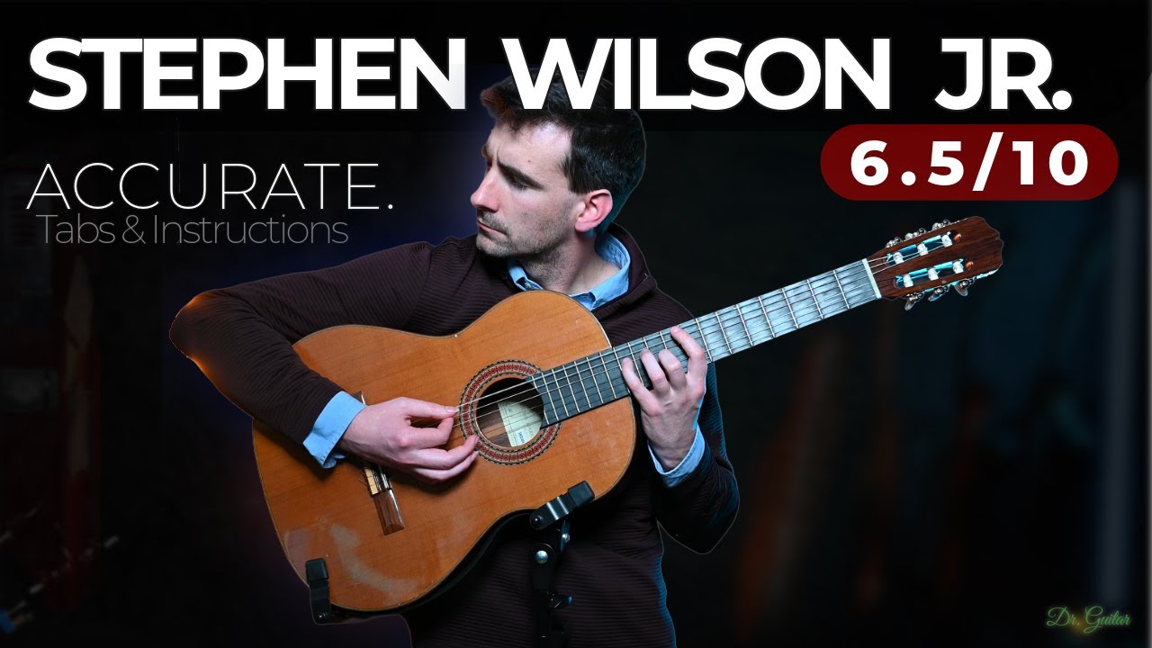 Stand By Me - Stephen Wilson Jr.  (TUTORIAL) | Dr. Guitar