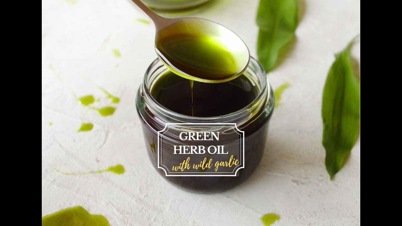 How to make Green herb oil