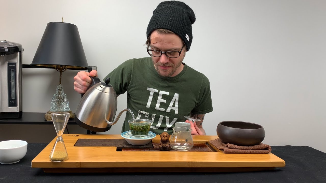 Tie guanyin tasting