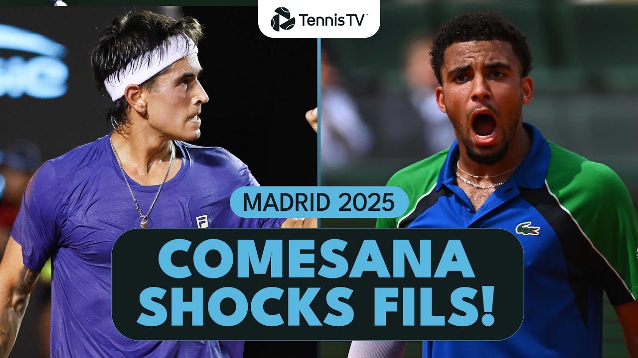 Francisco Comesa&ntilde;a vs Arthur Fils Rollercoaster! | Madrid 2025 Highlights