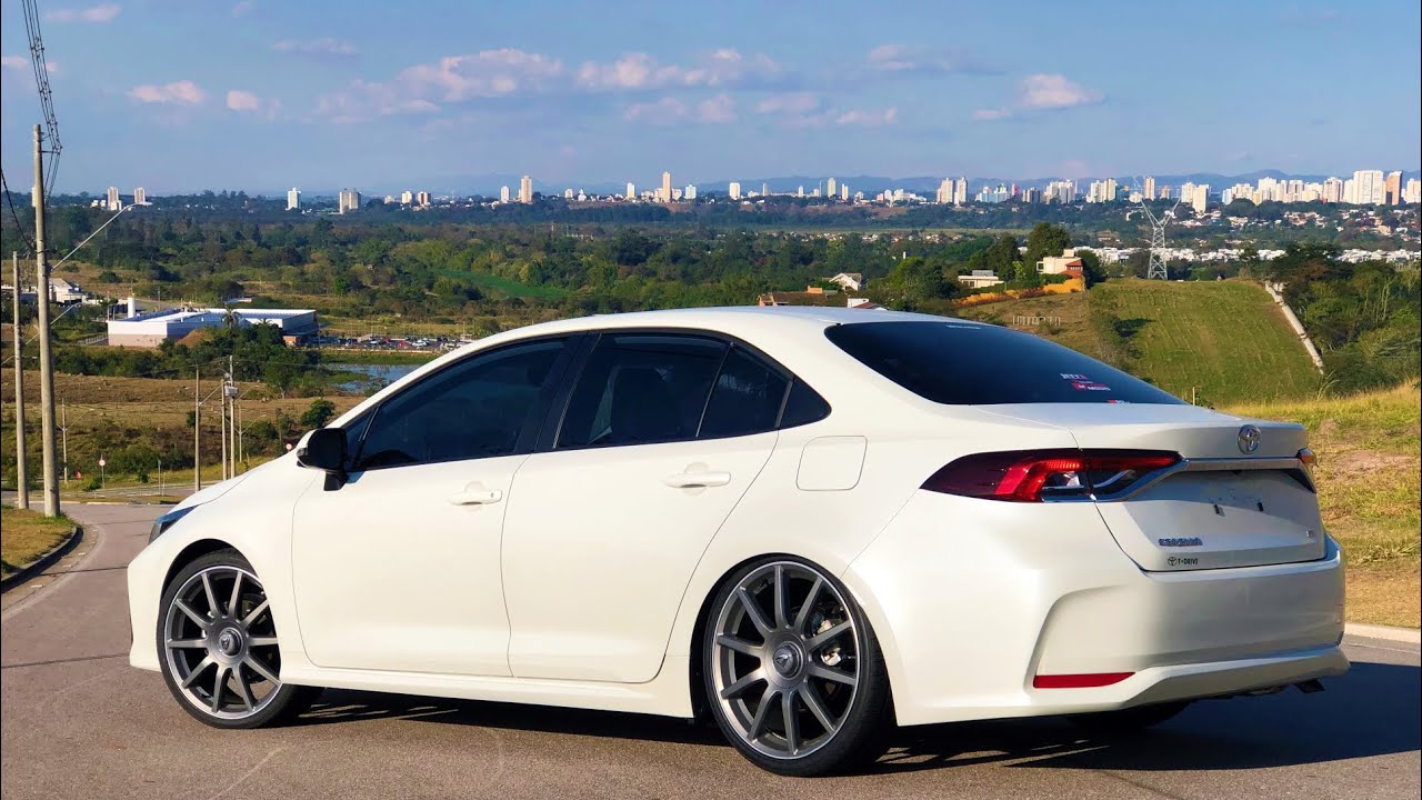 NOVO COROLLA 2020 G12 / RODAS 20  VOLCANO DAIMLER / MOLAS EIBACH @MusicaFree76