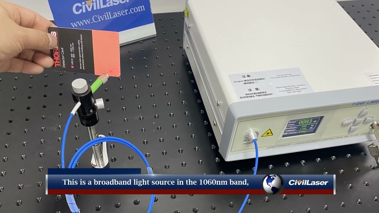 1060nm 100mW ASE Broadband Light Source
