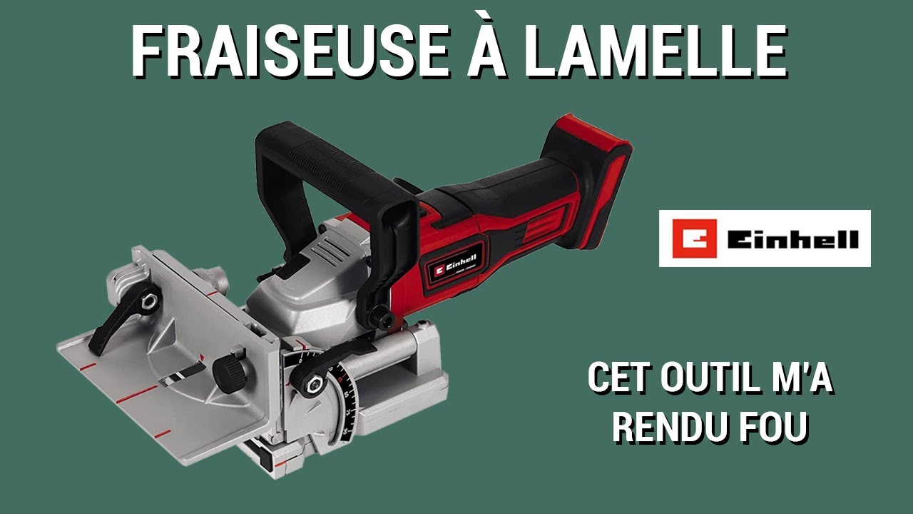 Review et test fraiseuse &agrave; lamelle, lamelleuse, fraise Einhell (avis)