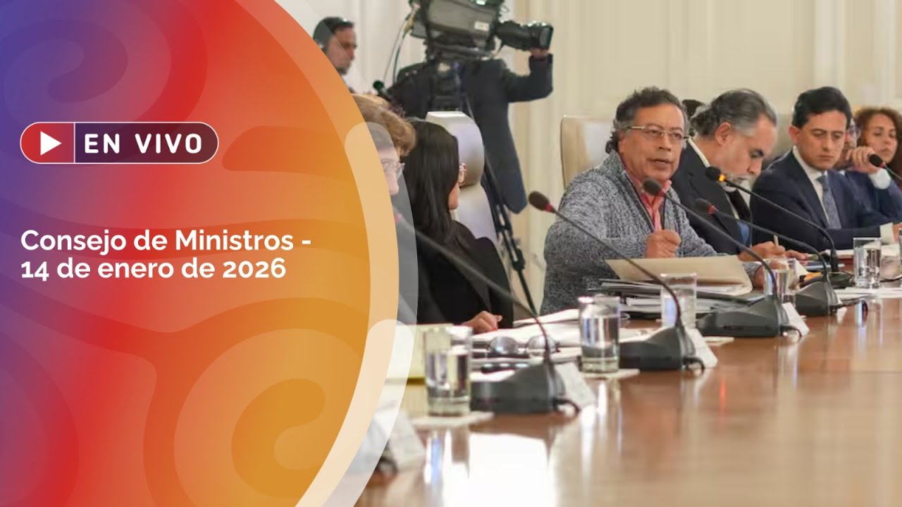 🔴 EN VIVO | Consejo de Ministros  - 14 de enero de 2026