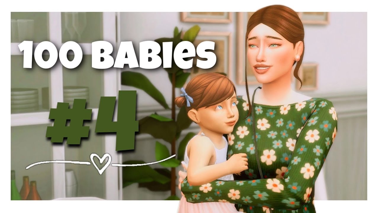 100 приёмных детей || Первое взросление🎉🎁  Ep.4 || [The sims 4]