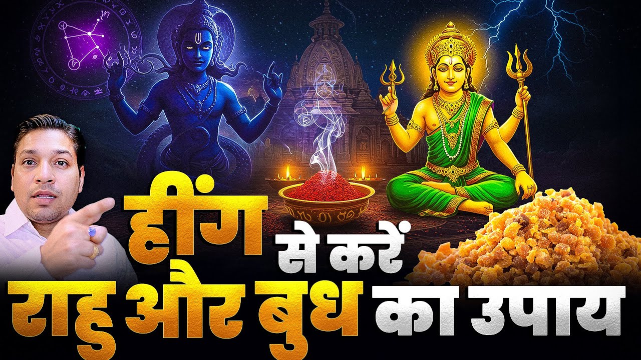 दूर भागता है राहु हींग के इस उपाय से | Best Home Remedy For Rahu And Mercury Planet