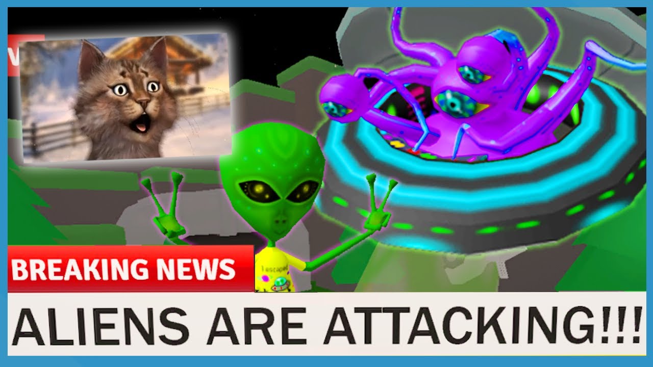 ALIENS ARE ATTACKING EARTH BUT THIS HAPPENED!! - Roblox Alien Invasion Story New Ending