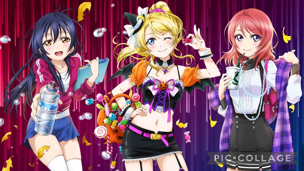 💙🏹Umi|💙❄️Eli❄️💙|Maki⭐️❤️ MIX - Dancing Stars on Me!