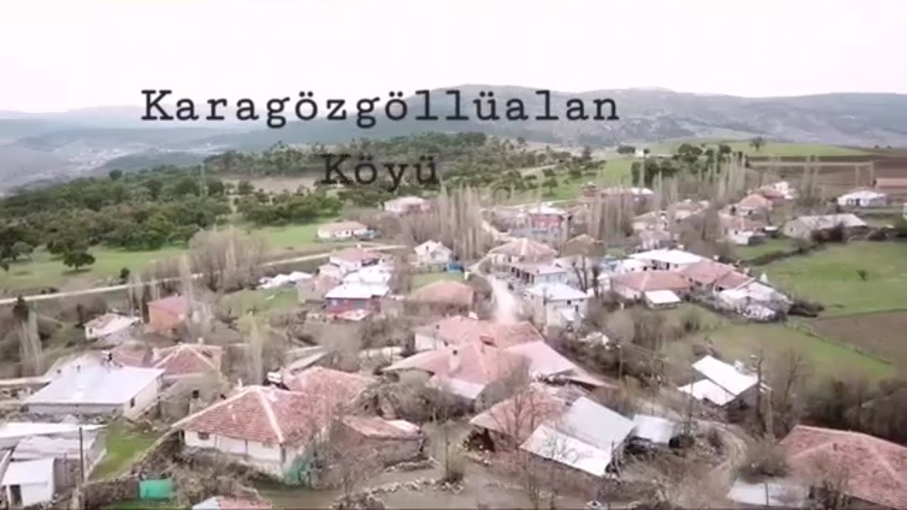 Tokat Yeşilyurt Karagözgöllüalan köyü drone ile çekim