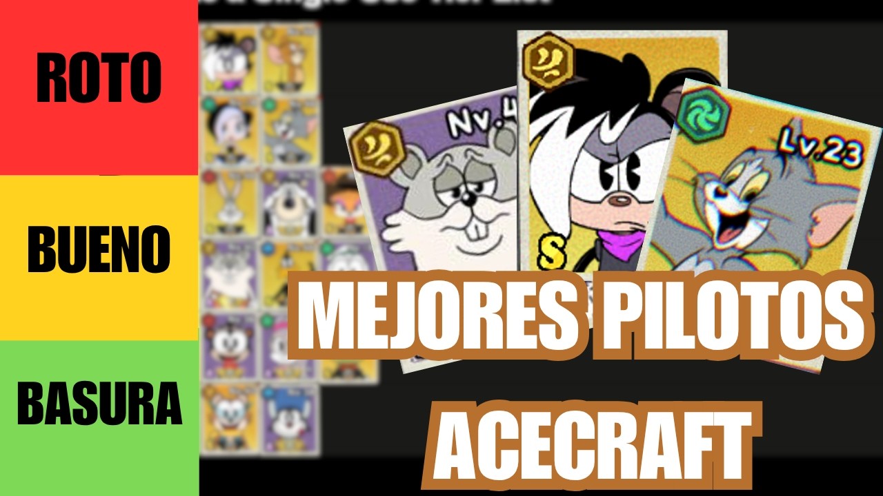 LA MEJOR TIERLIST DE ACECRAFT ACTUALIZADA !!🤯