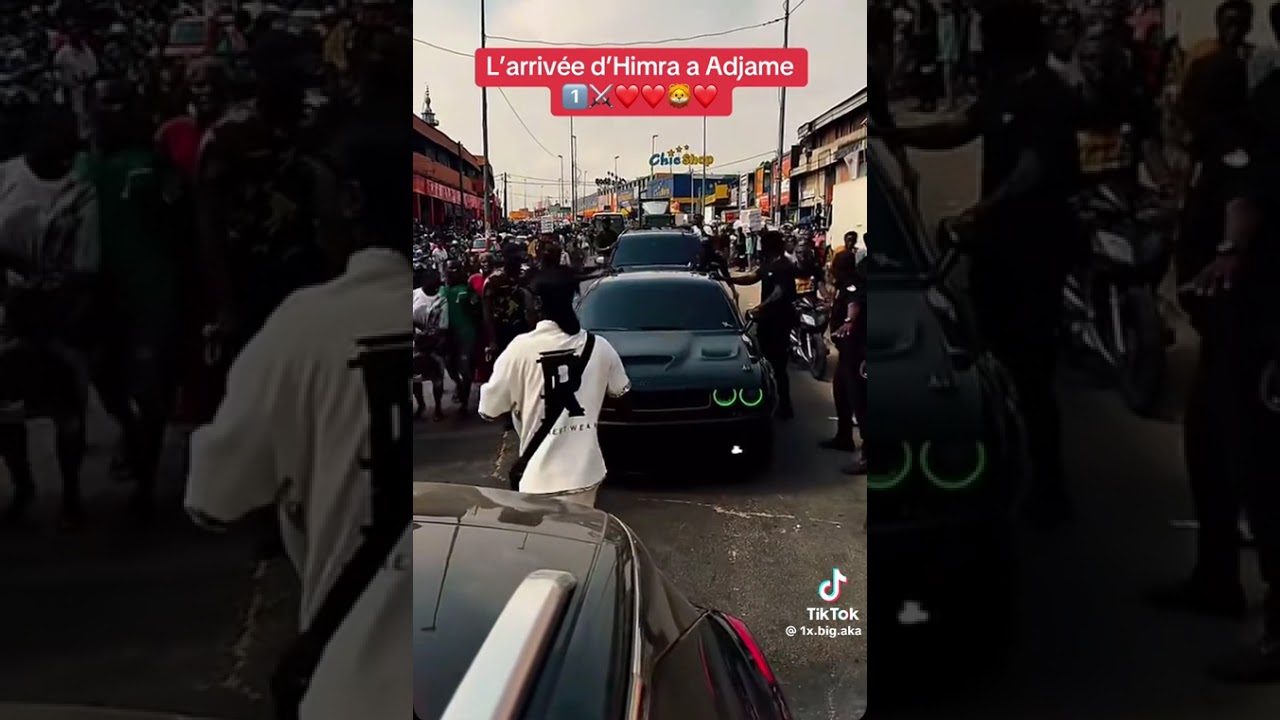 L'arrive de Himra a Abidjan 