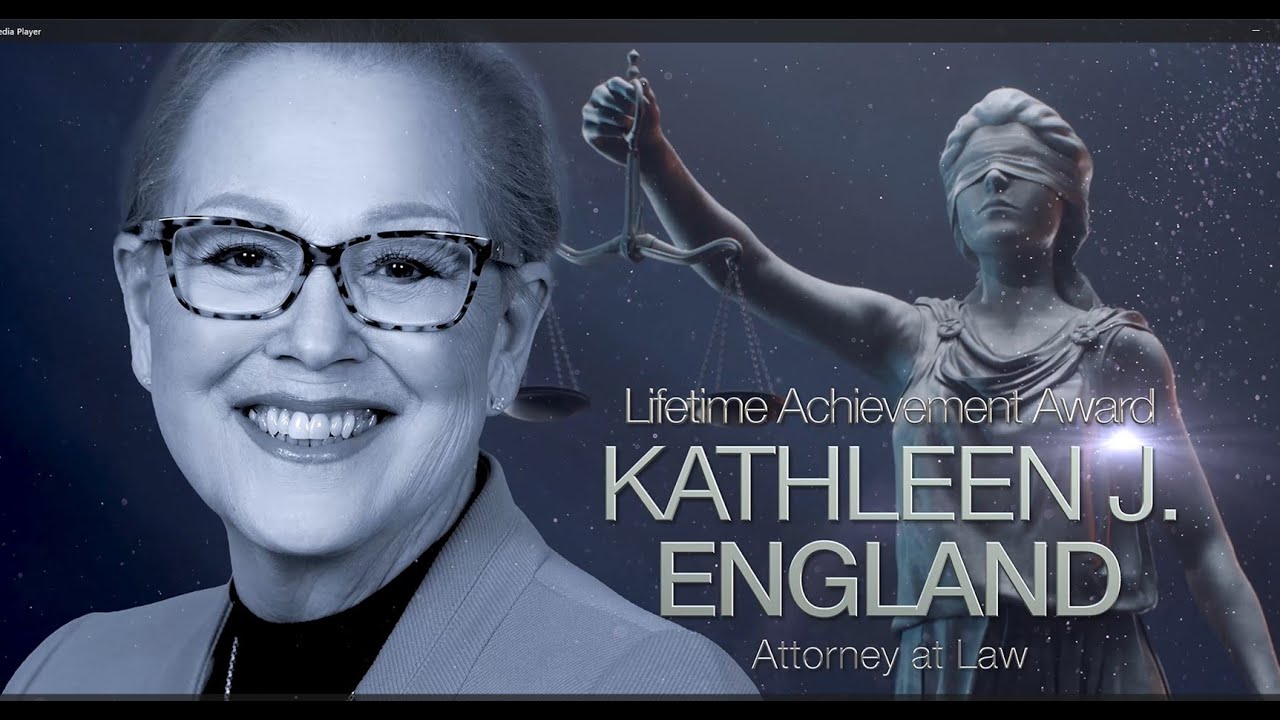 Kathleen England, NJA's Lifetime Achievement Award 2024