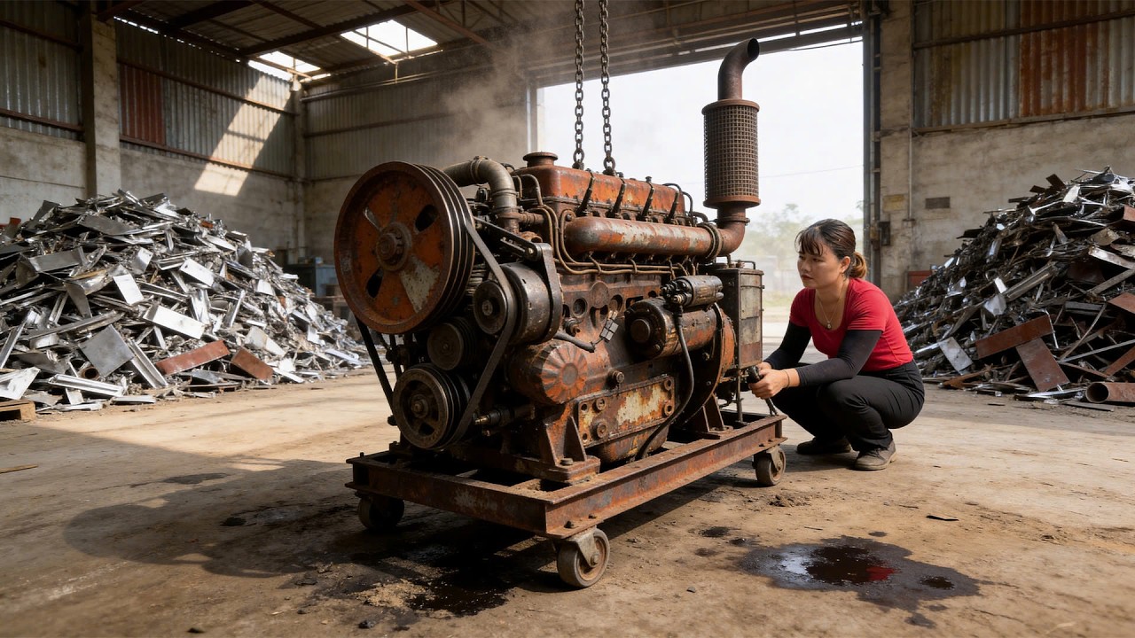 Repairing & Restarting the CEO's Abandoned Agricultural Machinery - Full Engine Recovery