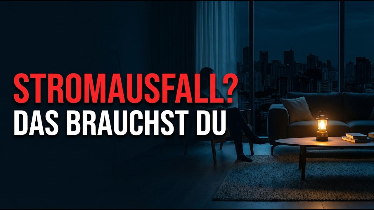 Stromausfall in deiner Stadt? Das musst du haben