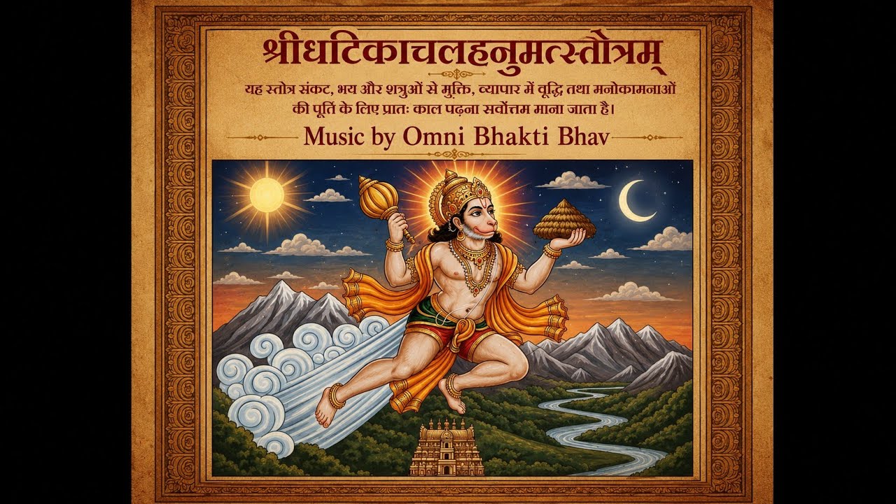 श्रीघटिकाचलहनुमत्स्तोत्रम् , कार्य सिद्धि, व्यापार वृद्धि और बाधा नाश के लिए हनुमान स्तोत्र