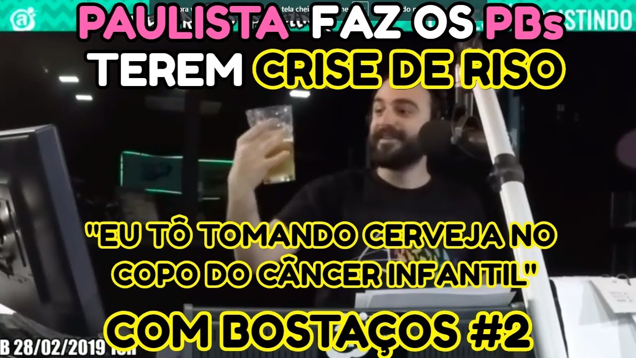 PAULISTA FAZ OS PBs TEREM CRISE DE RISO COM BOSTAÇOS #2