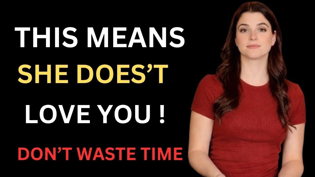 Signs She Doesn’t Love You Female Psychology Explains Why