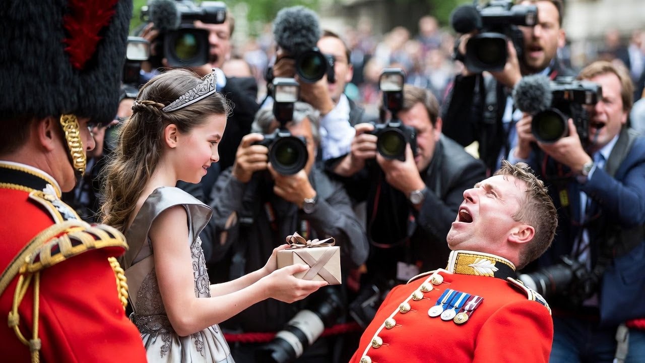 Princess Charlotte’s Secret Gift to a Fainting Royal Guard — A Moment the Media Missed || Best Story