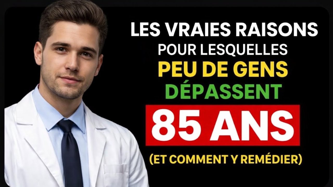 Pourquoi la majorité des gens meurent avant 85 ans (et comment éviter ça)