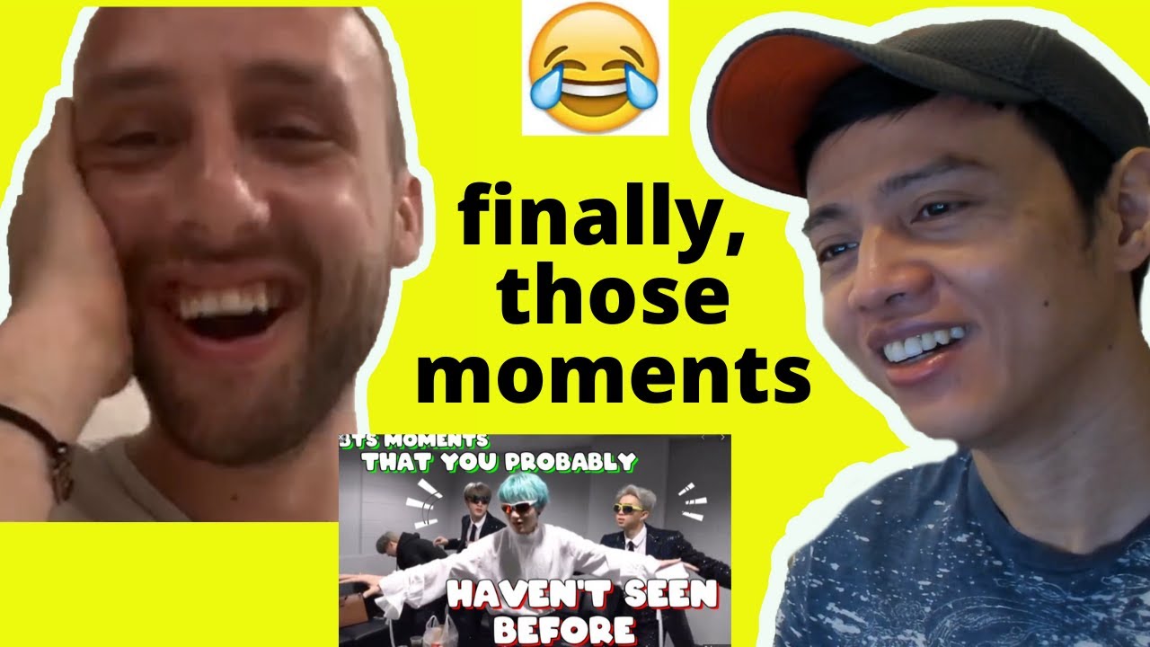 BTS (방탄소년단) — BTS moments that you probably haven't seen before | BTS Funny Moments | Reaction video