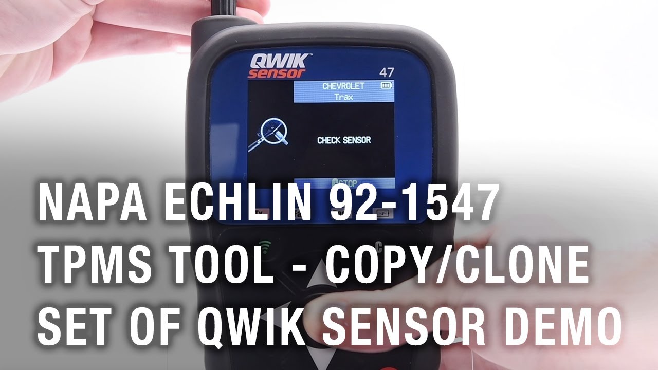 92-1547 TPMS Tool Copy/Clone Set of QWIK Sensors Demo