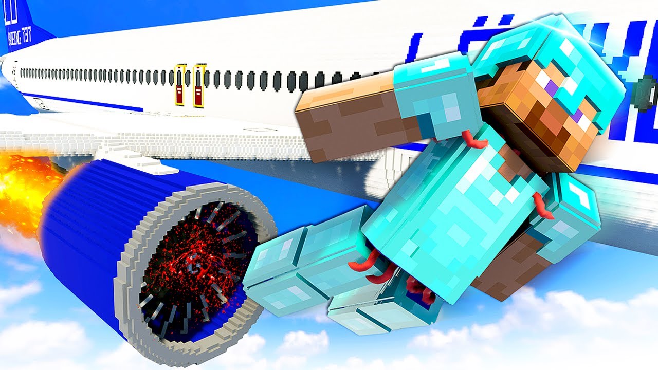 MINECRAFT Стив против Плэйн Крэша — Разборка модов Игровой процесс