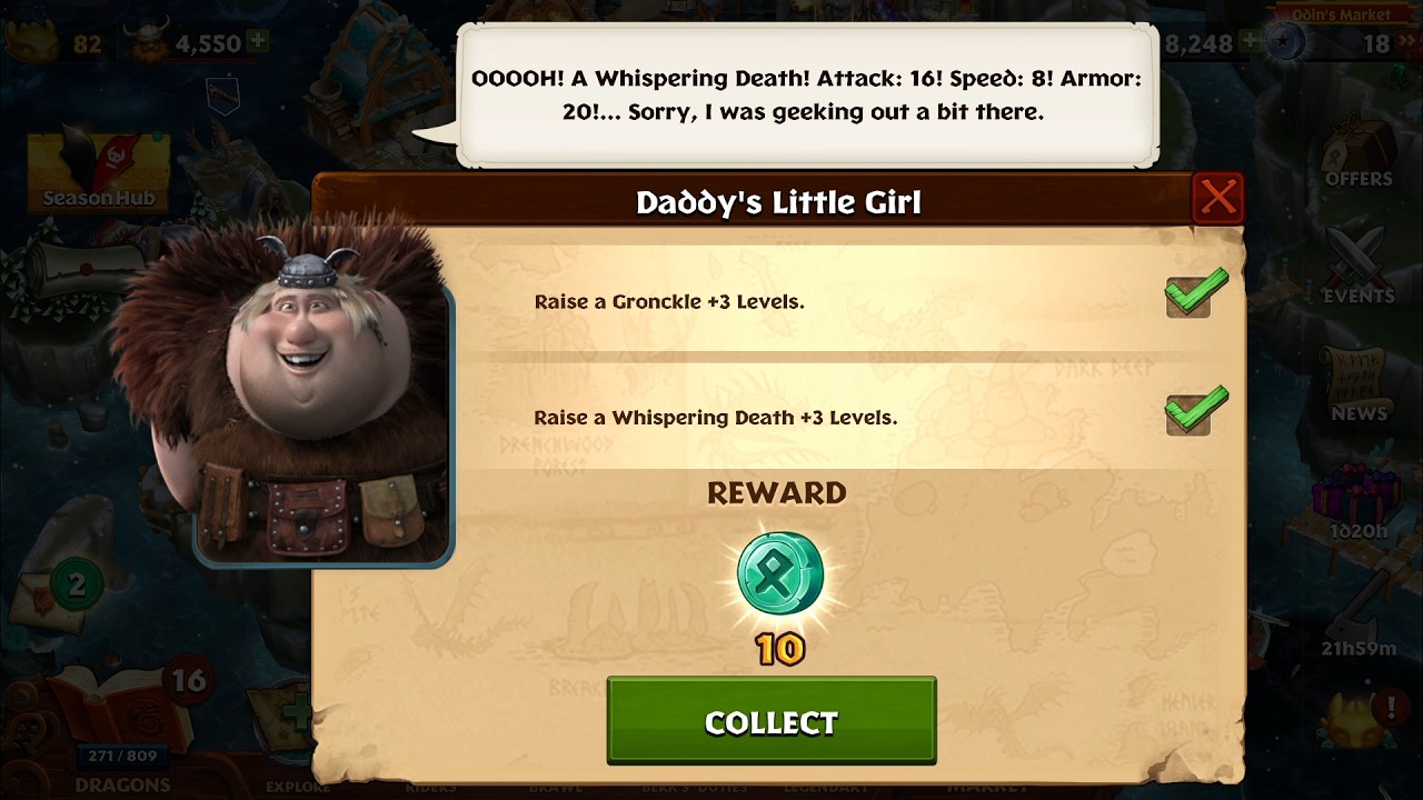 Следующее задание выполнено | Восстание драконов Берка #372