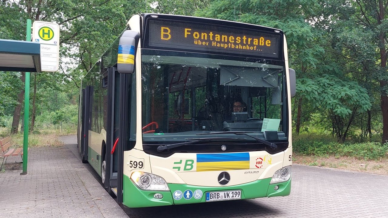 Mitfahrt in der Linie B von Malge bis Neustädtischer Markt im C2 Gelenker 599 @jimmyu8283