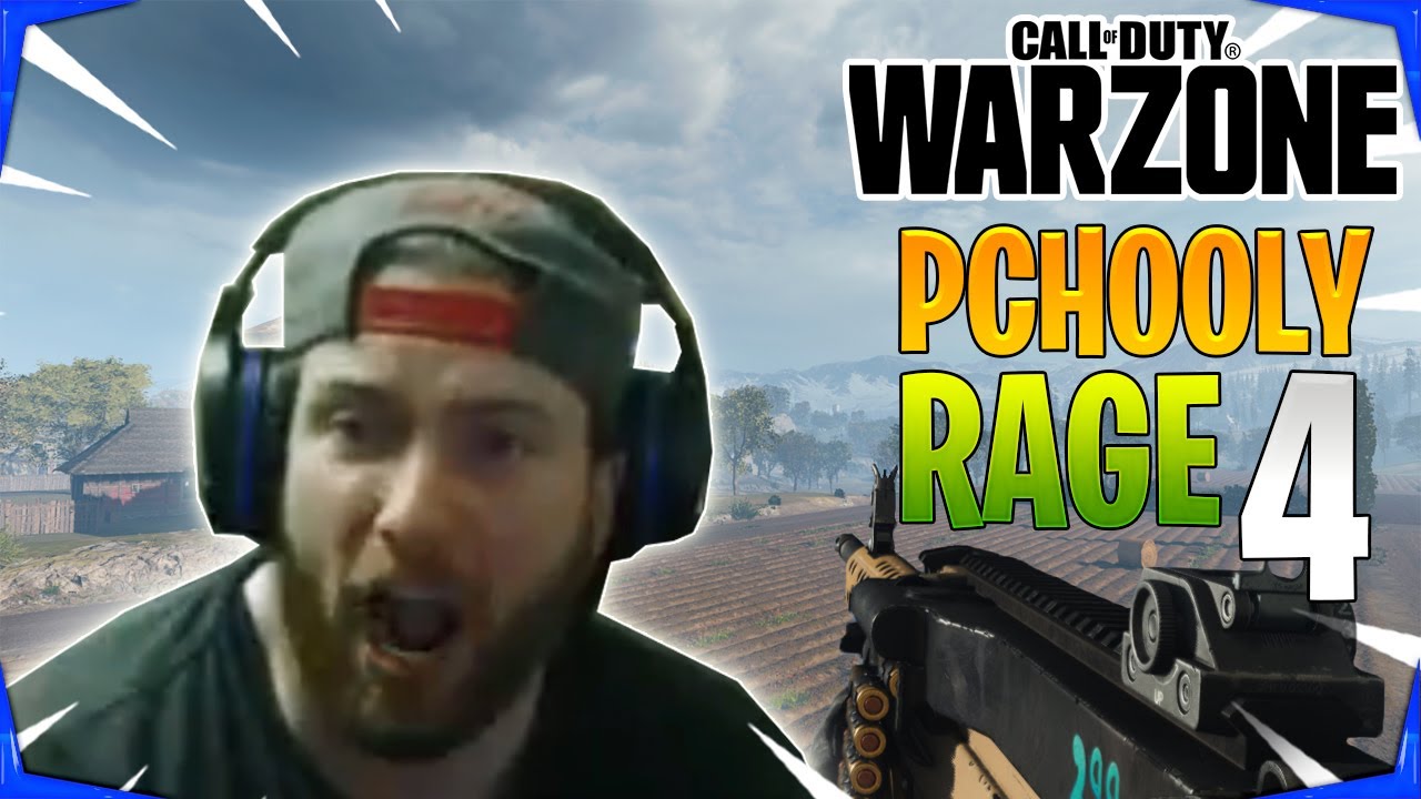 PCHOOLY MODERN WARFARE WARZONE RAGE COMPILATION #4